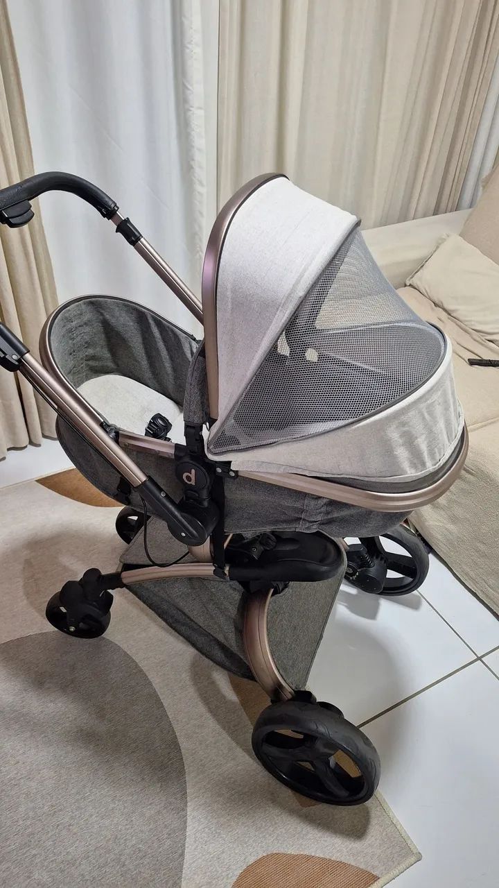 CARRINHO DE BEBÊ DZIECO VULCAN 360 (Top de linha) - Foto 3
