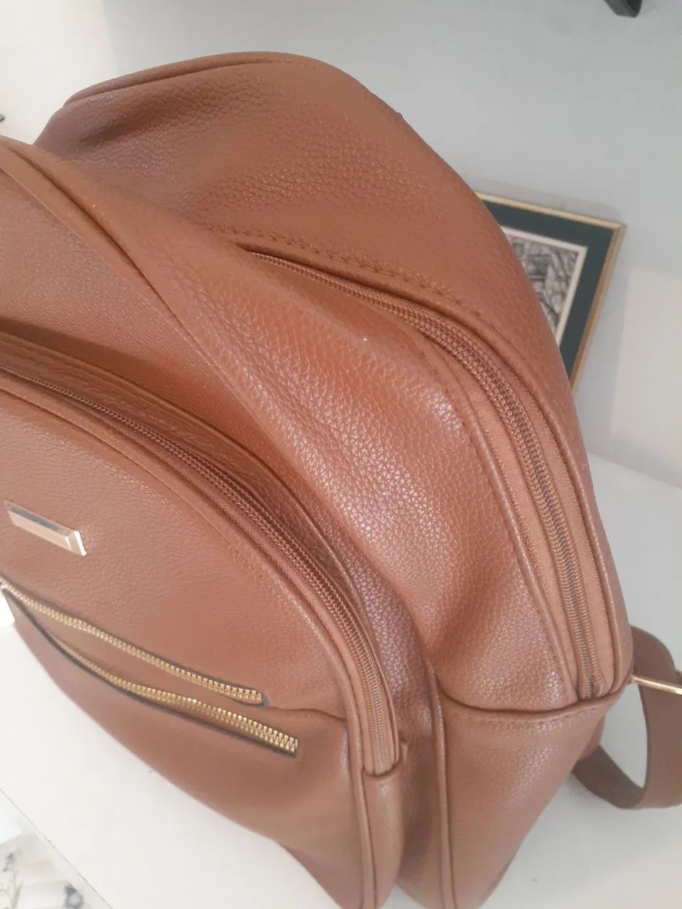 Mochila caramelo  - Foto 2