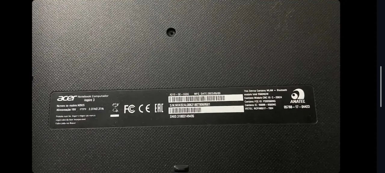 Notebook Acer Aspire 3 A315-58 - Foto 3