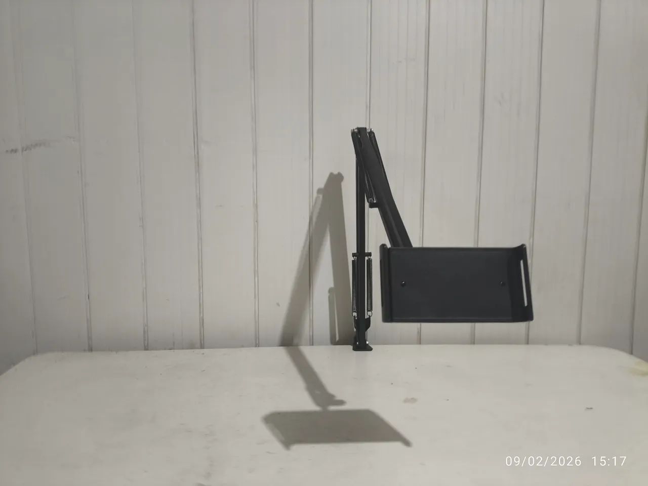 Braço articulado para celular e microfone 