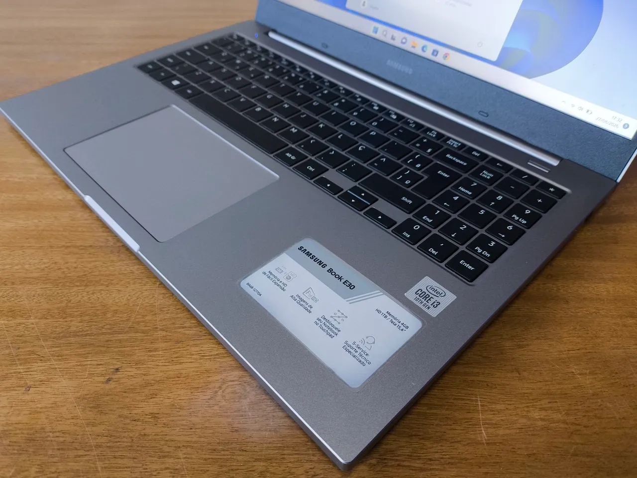 Samsung book i3 - 10th, SSD M2, tela Full HD de 15.6 polegadas, windows 11 - Foto 3