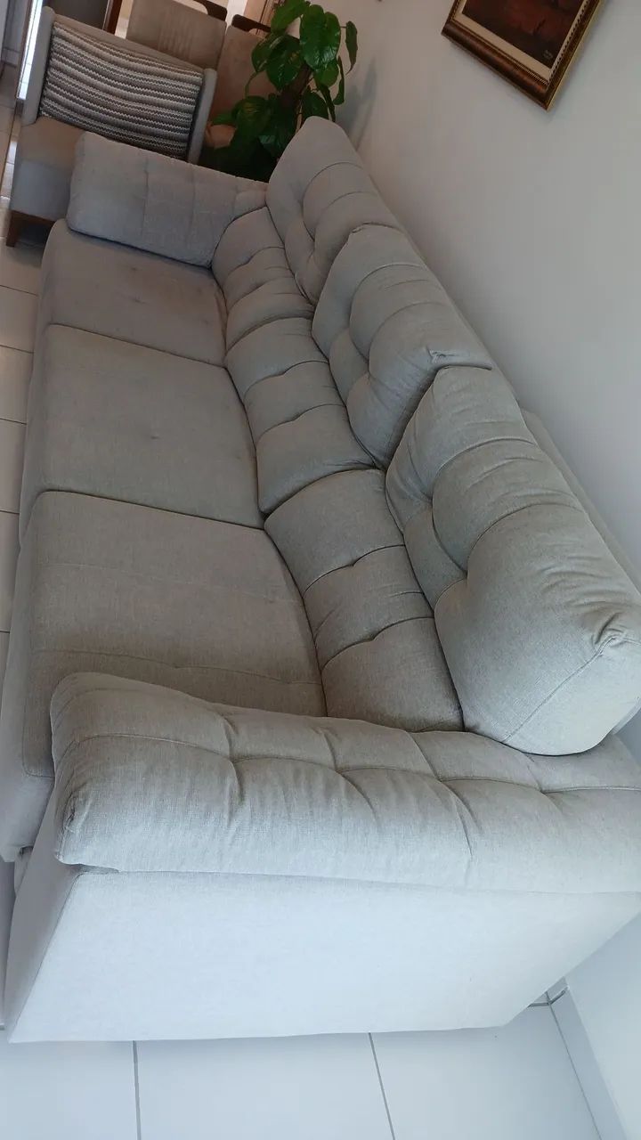 Sofá retratil 4 lugares. - Foto 2
