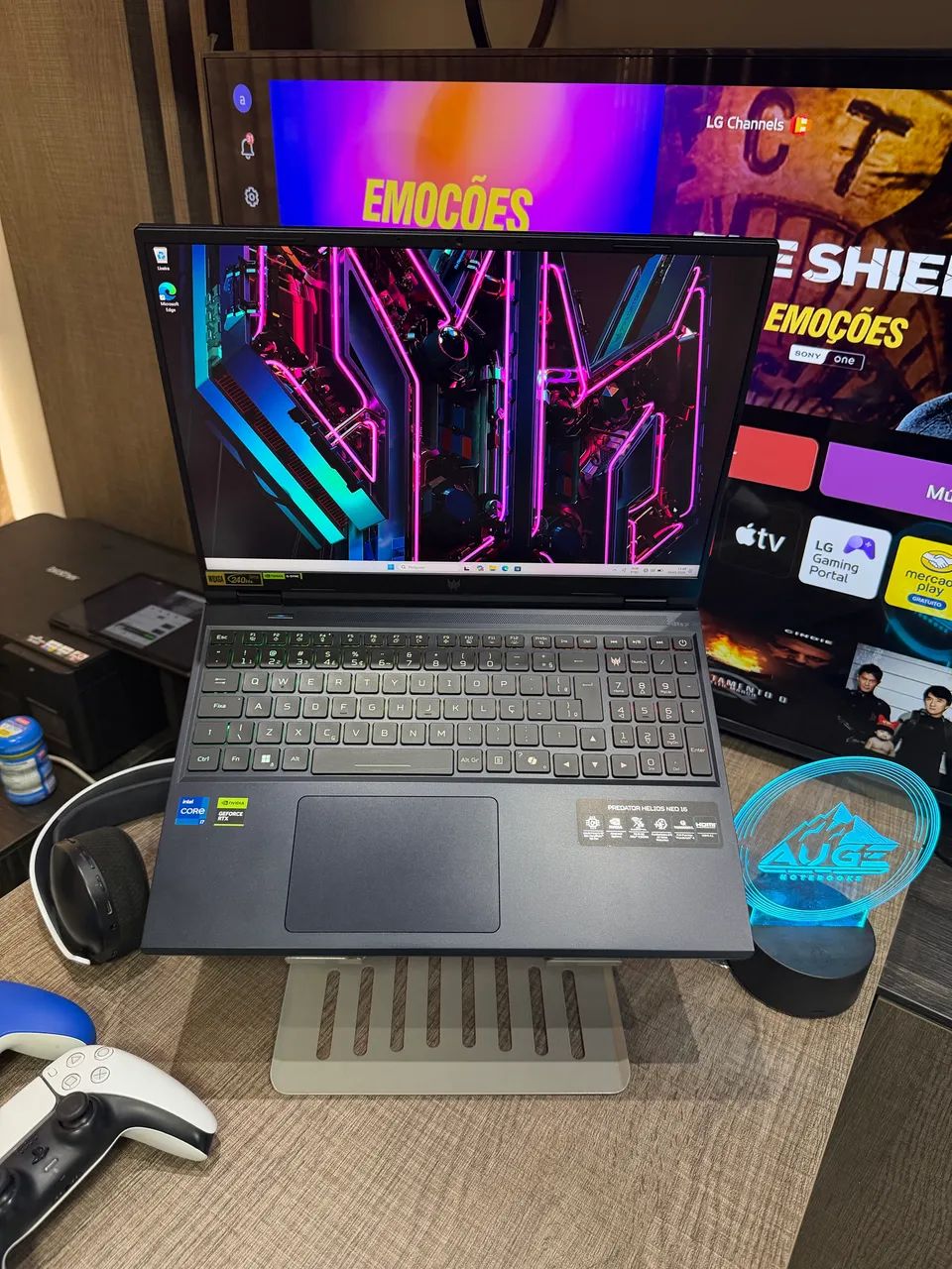 NOTEBOOK ACER PREDATOR NEO 16 i7 14700HX 32GB RTX4070 1TB 240hZ