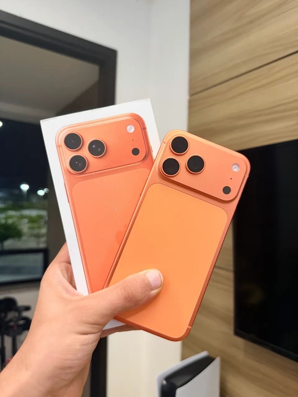 IPHONE 17 PRO MAX 256gb laranja 