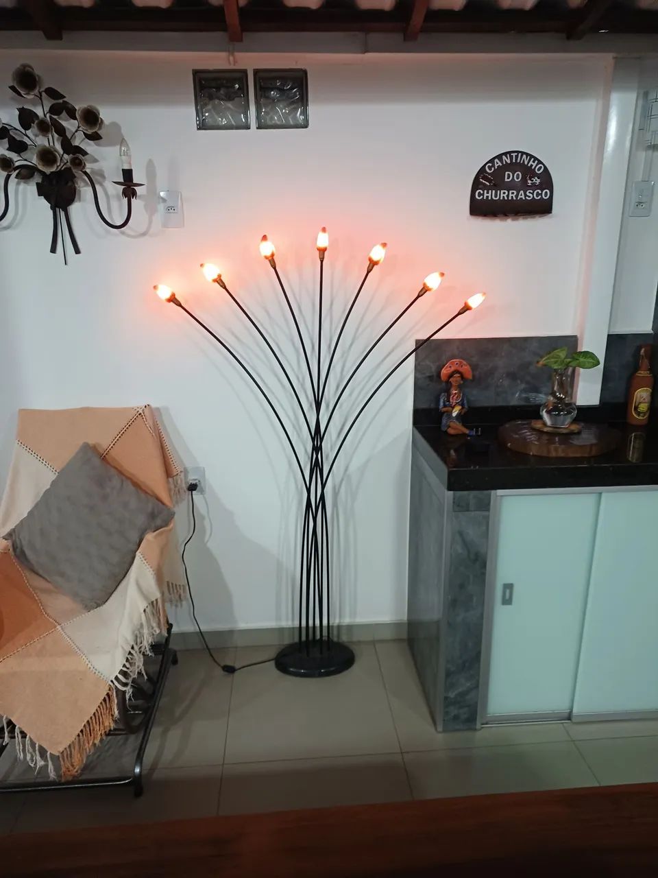 Luminária com 07 lâmpadas - Foto 2