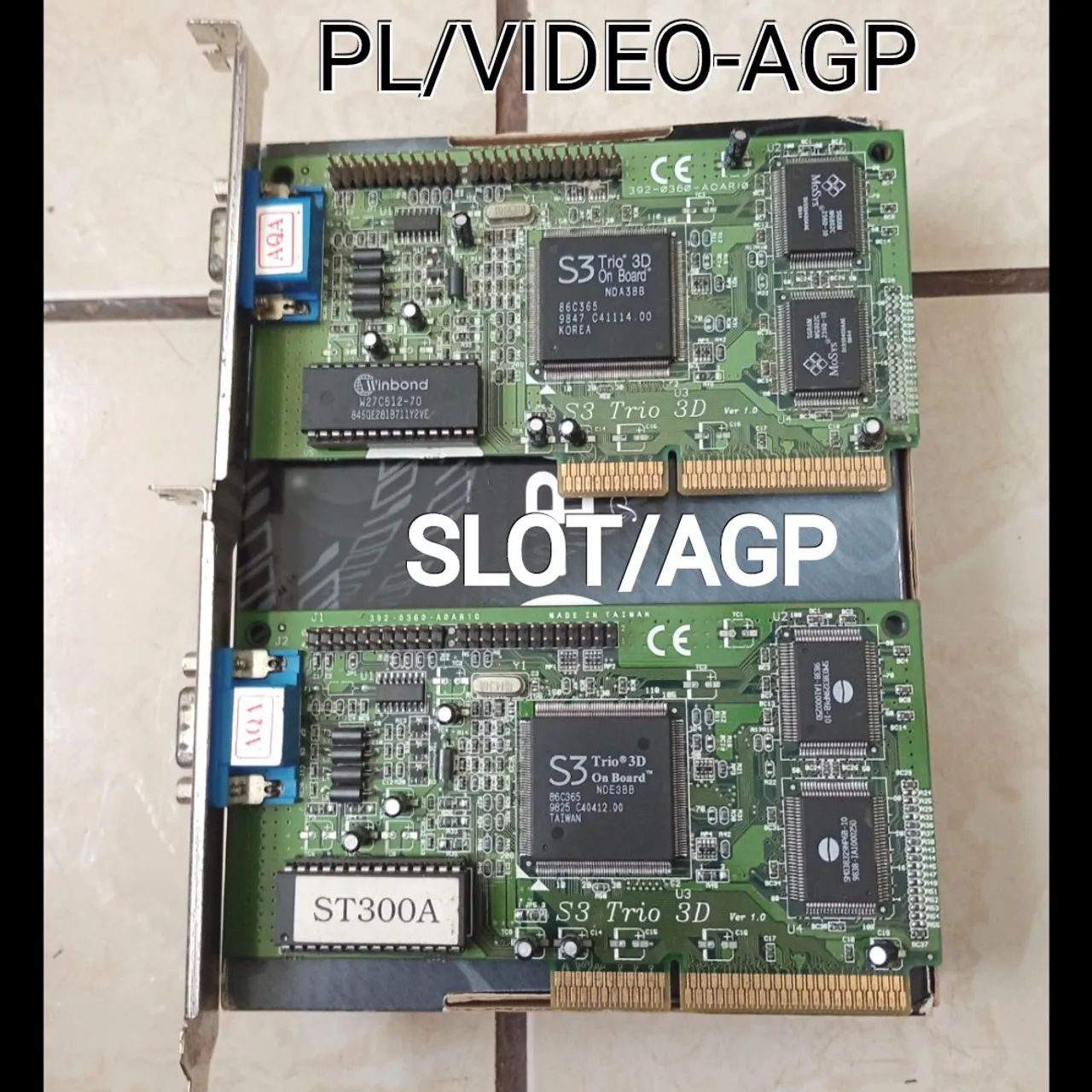 2/PLACAS DE VÍDEO SLOT ( AGP ) PC ANTIGO  - Foto 3