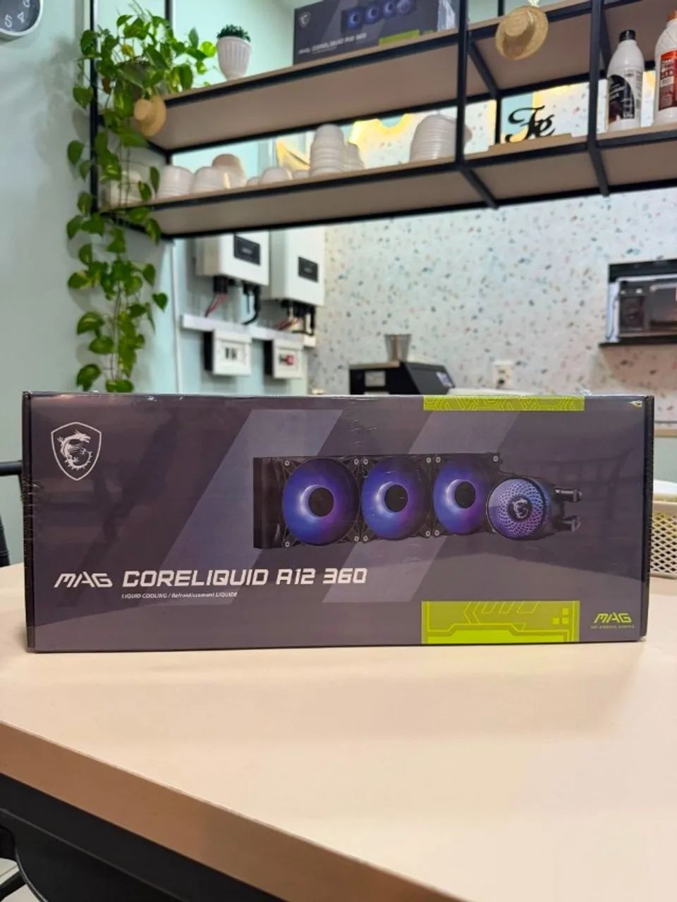 Water Cooler MSI MAG Coreliquid A12, ARGB, 360mm, Intel e AMD, Preto(Lacrado) - Foto 3