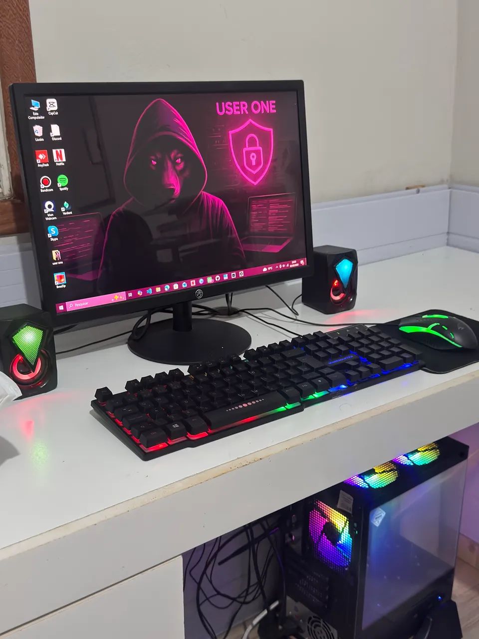 PC Gamer Completo Intel Core i5 + Monitor 19