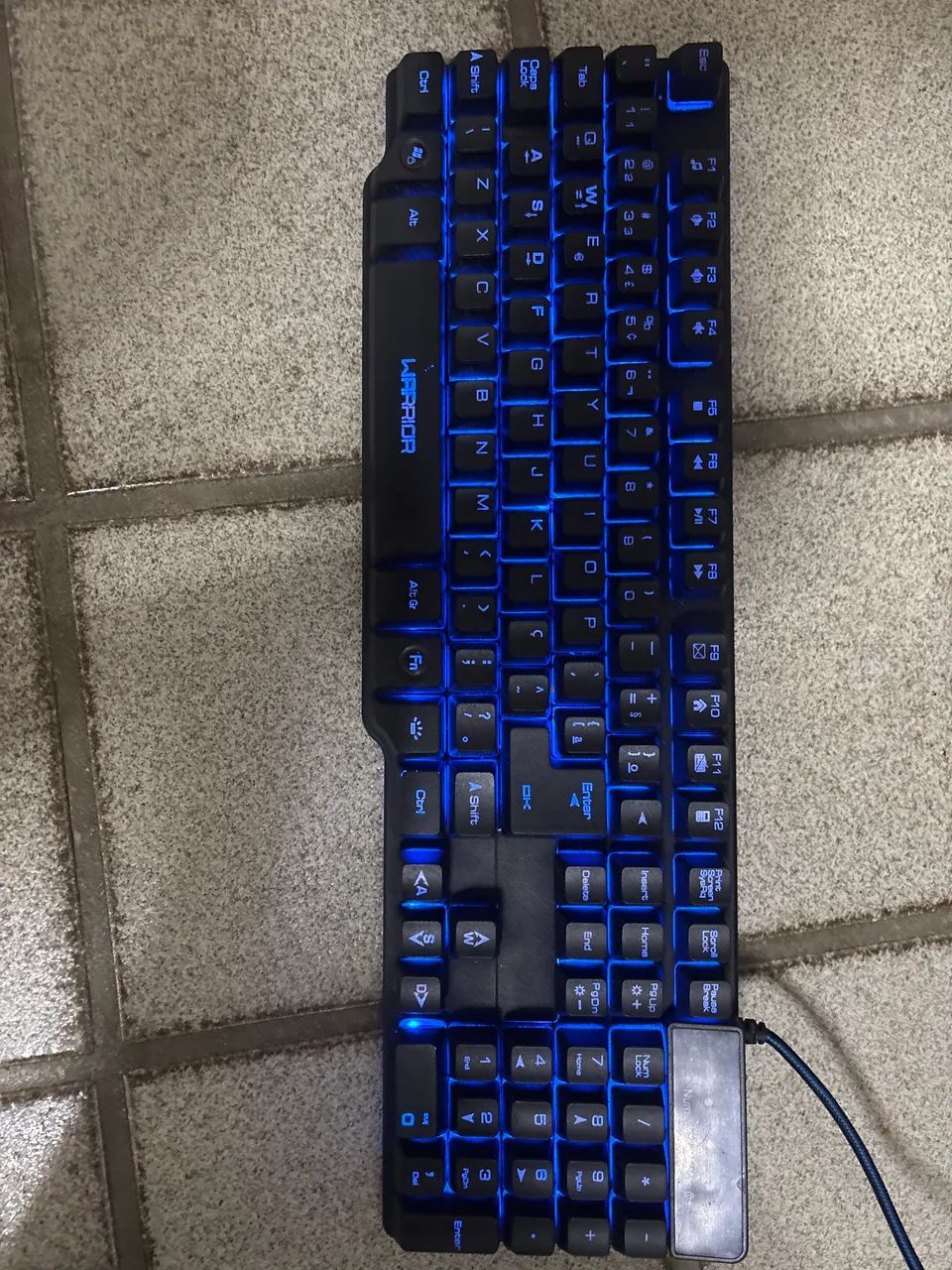 Teclado Semi- mecânico warrior