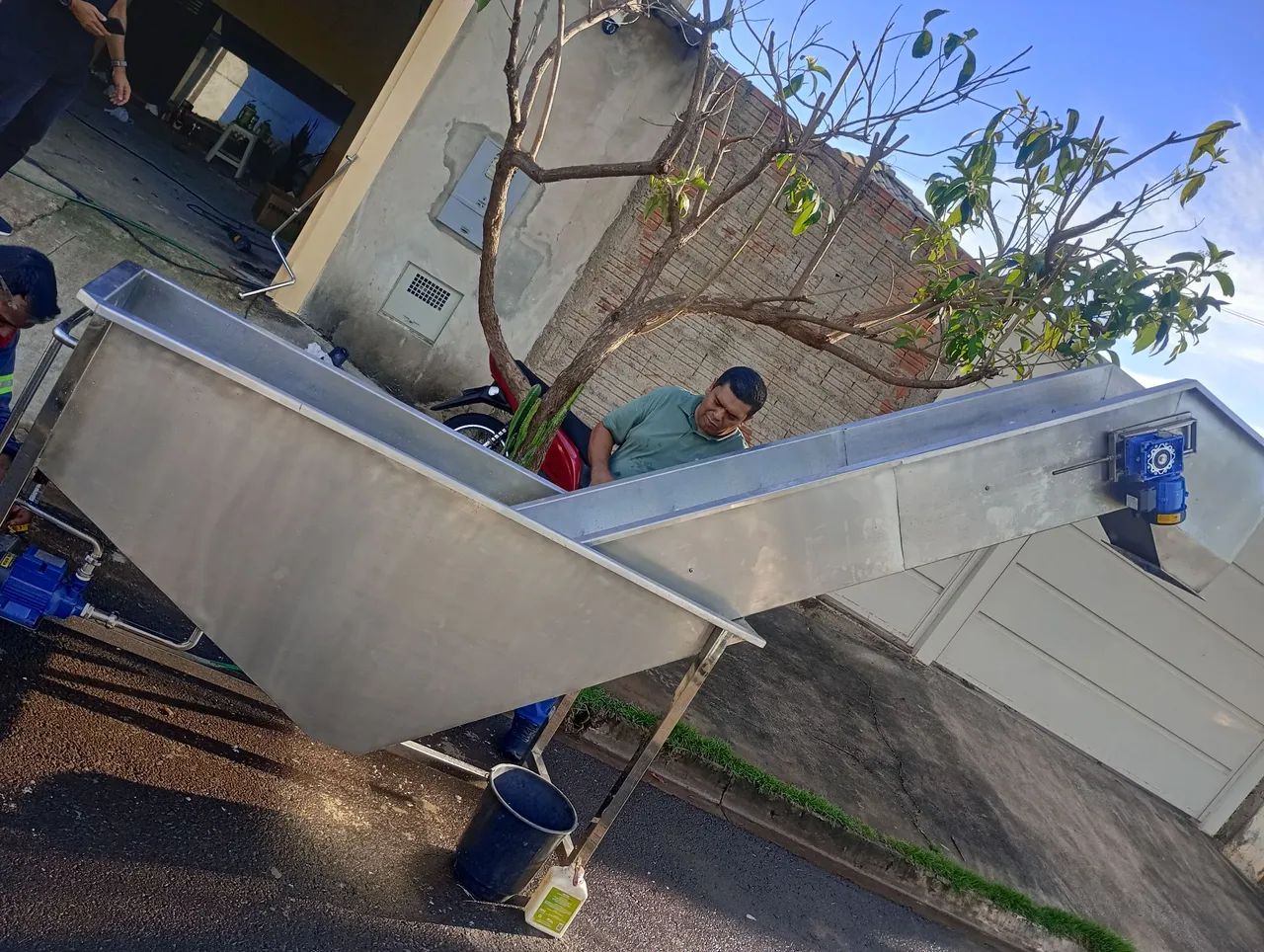 Lavador de Frutas automático 1000 kilos hora 