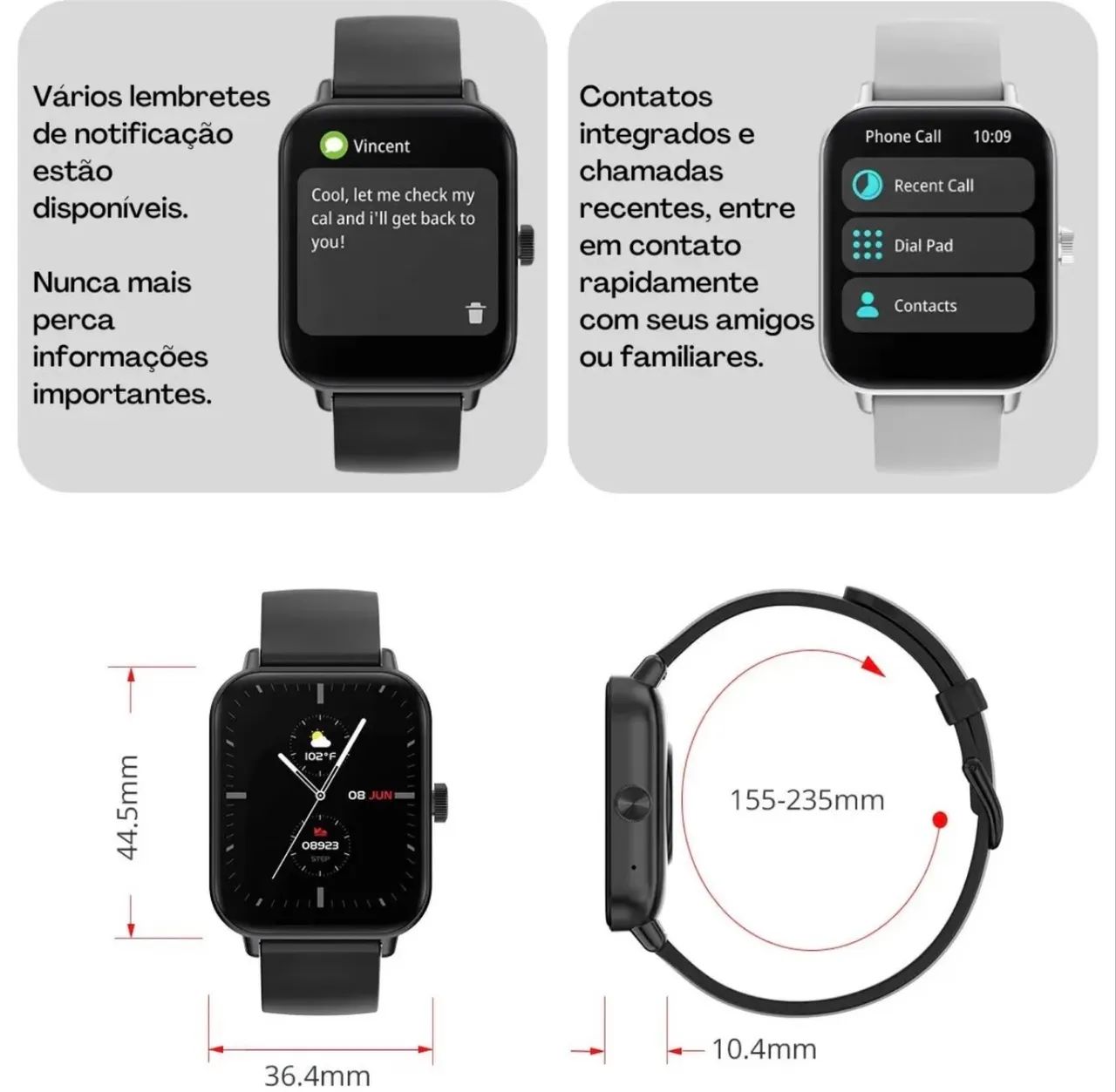 Smartwatch Colmi P81 - Foto 2