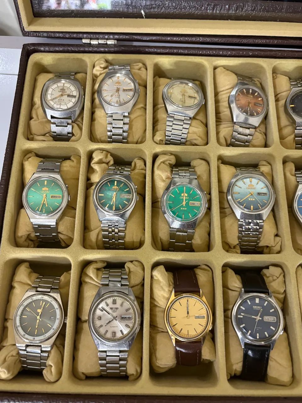 Coleção Relógios Vintages - Seiko, Orient e Citizen - Foto 4