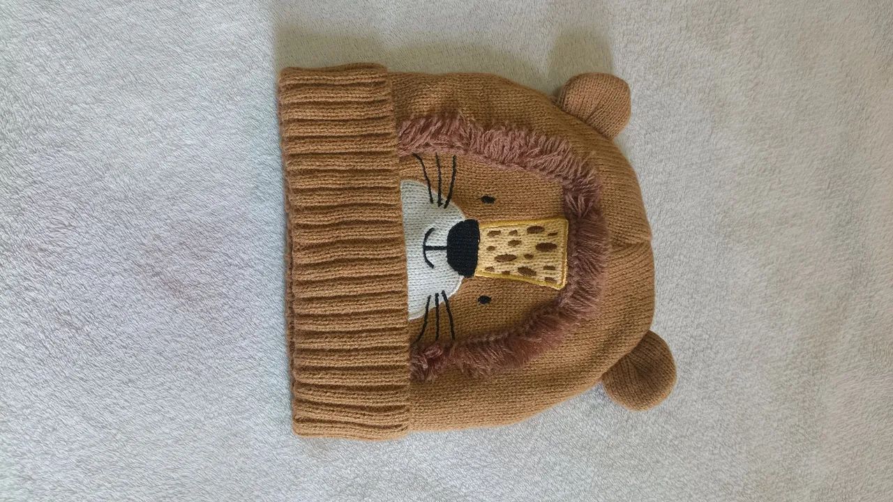 Gorro infantil leaozinho