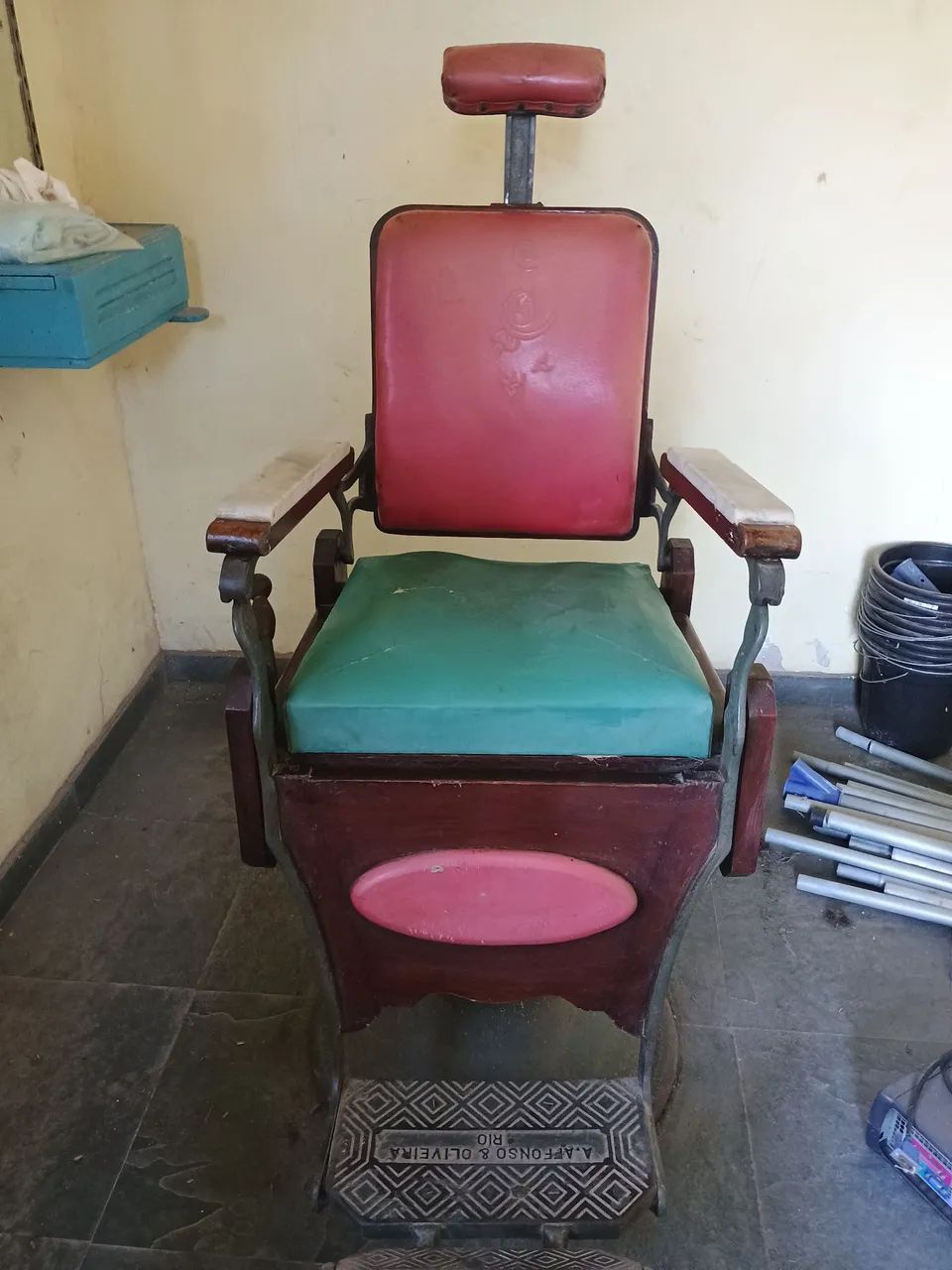 Cadeira barbeiro Vintage 