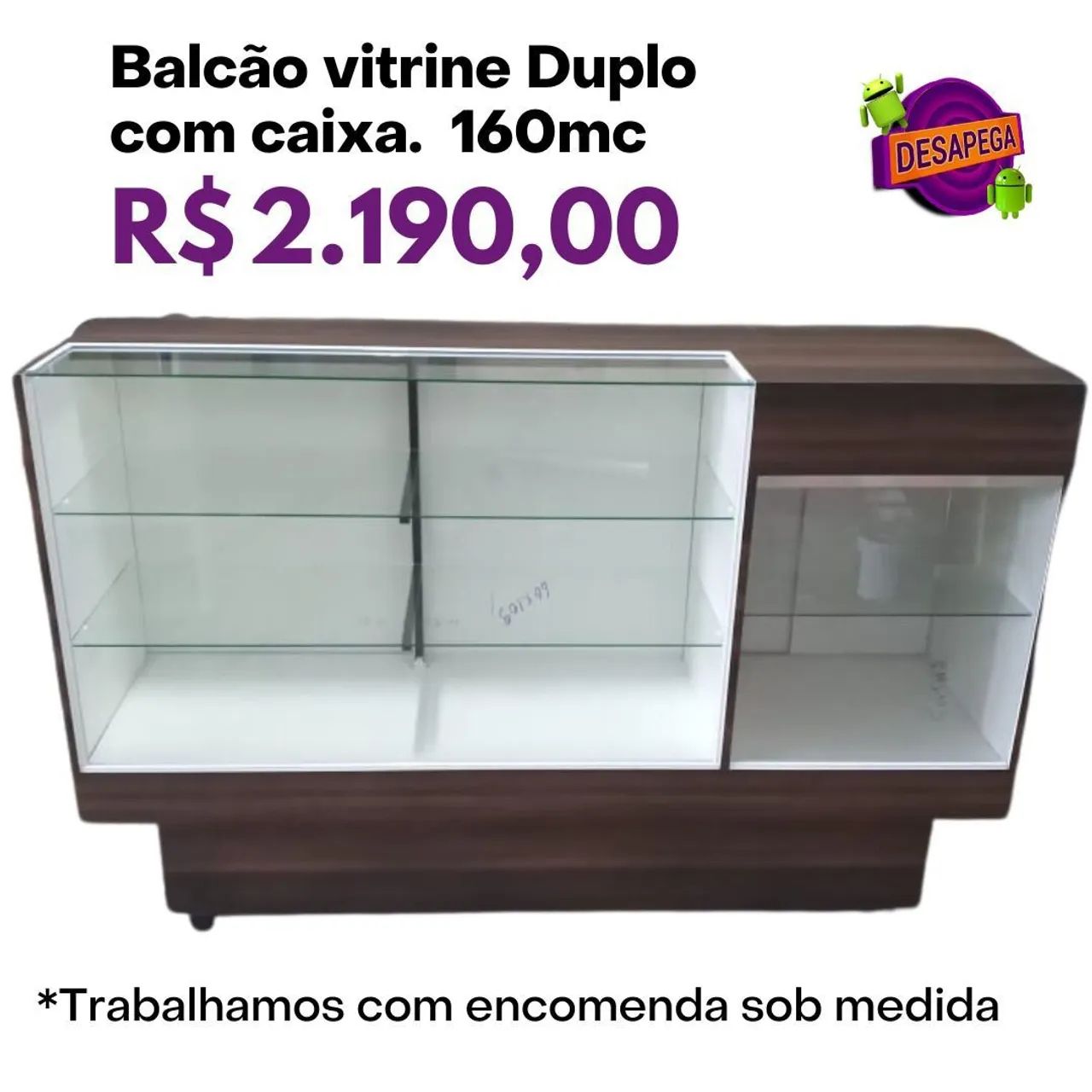 Balcões naturais novos 