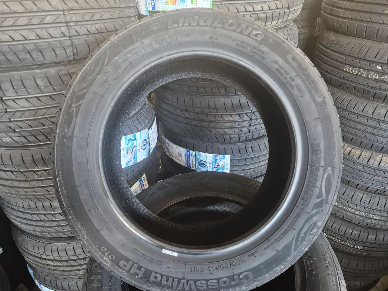Pneu aro 15 185 60 15 Ling Long Crosswind novo original garantia e