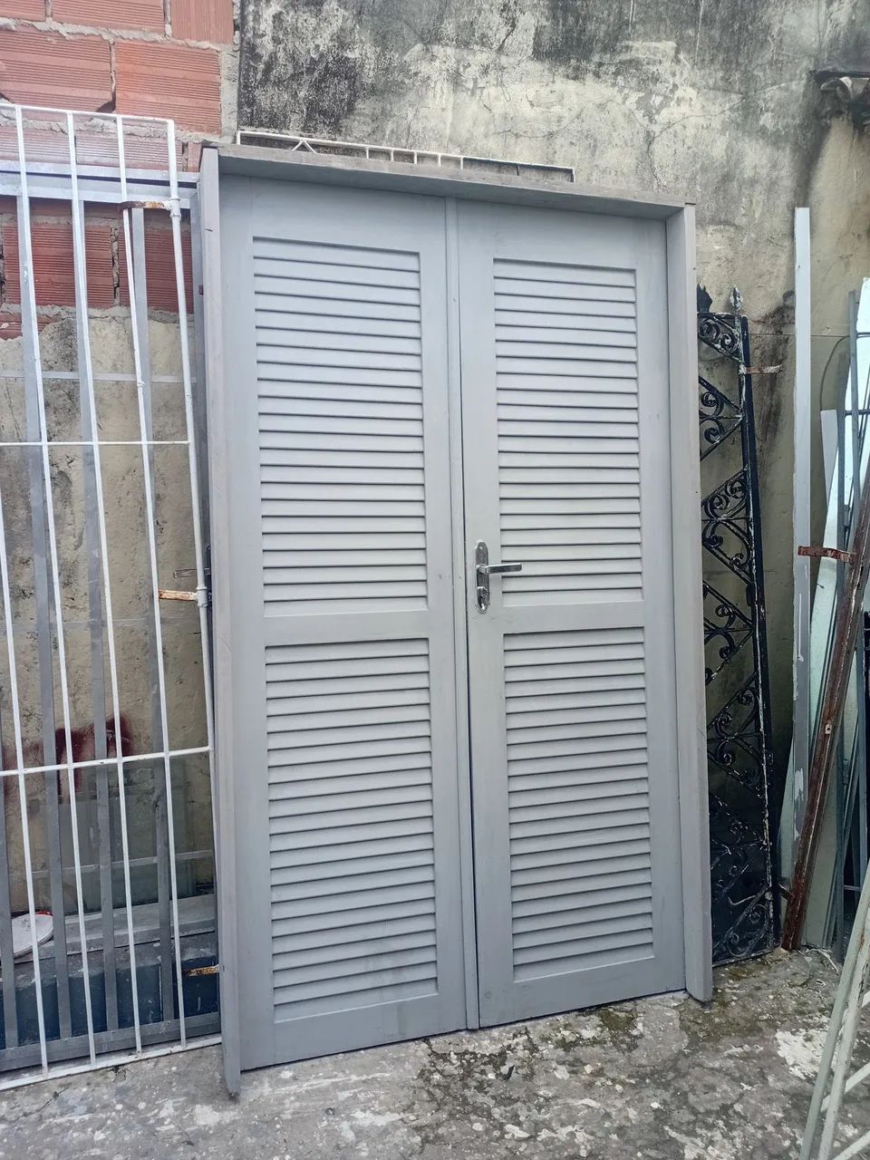 Porta de madeira completa - Foto 3