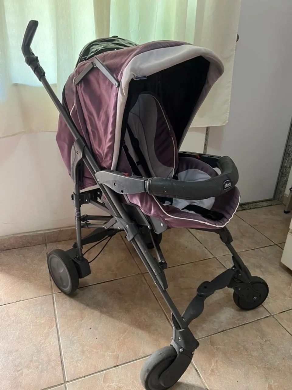 CARRINHO DE BEBE TRIO (MOISÉS E BEBÊ CONFORTO) - Foto 3