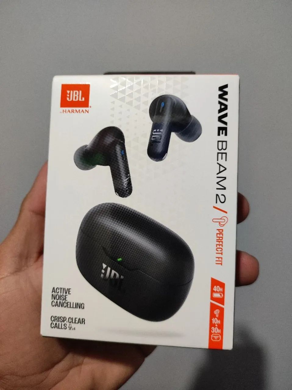 FONE JBL WAVE BEAM 2 PRETO