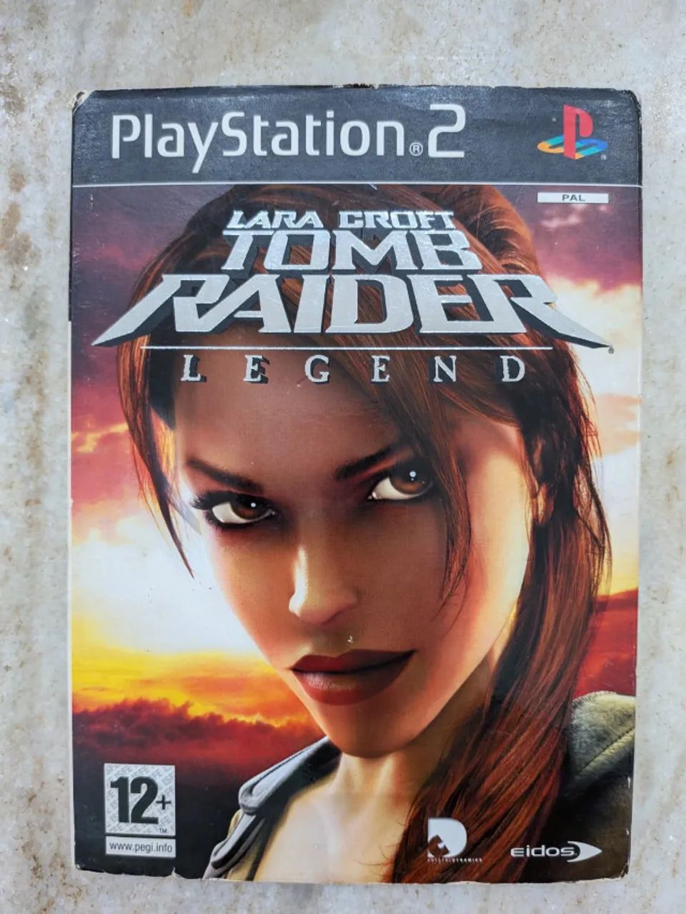 Tomb Raider Legend PS2 Jogo Completo Original Com Luva