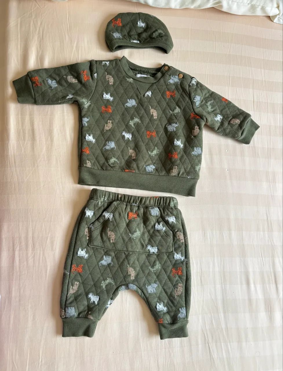 Conjunto moletom infantil 