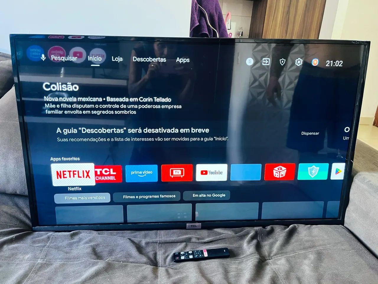 Smart Tv 43 polegadas TCL Android 