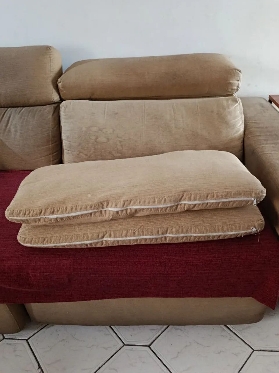 Sofa Retrátil 4 lugares (Usado). - Foto 5