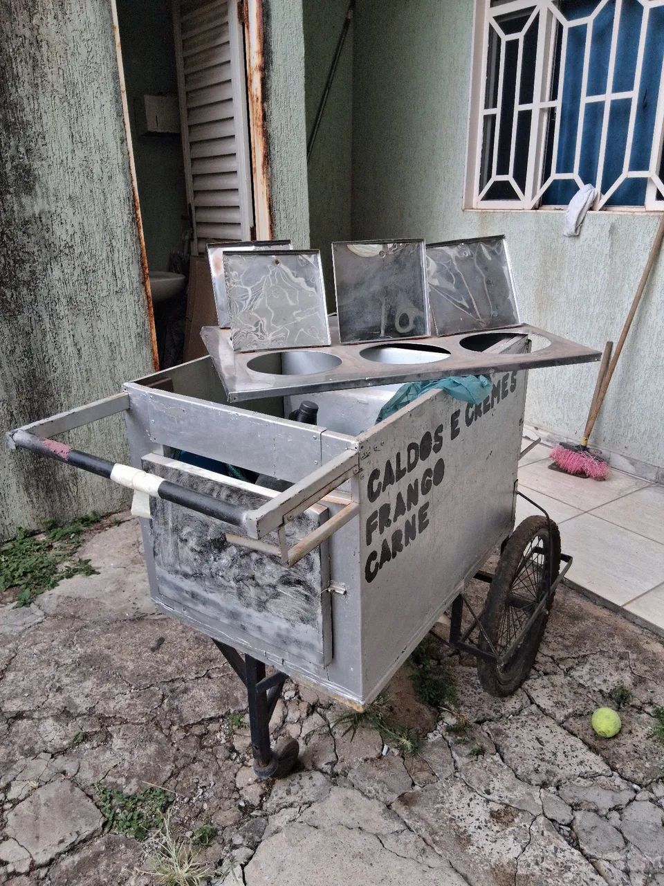 carrinho de lanches 