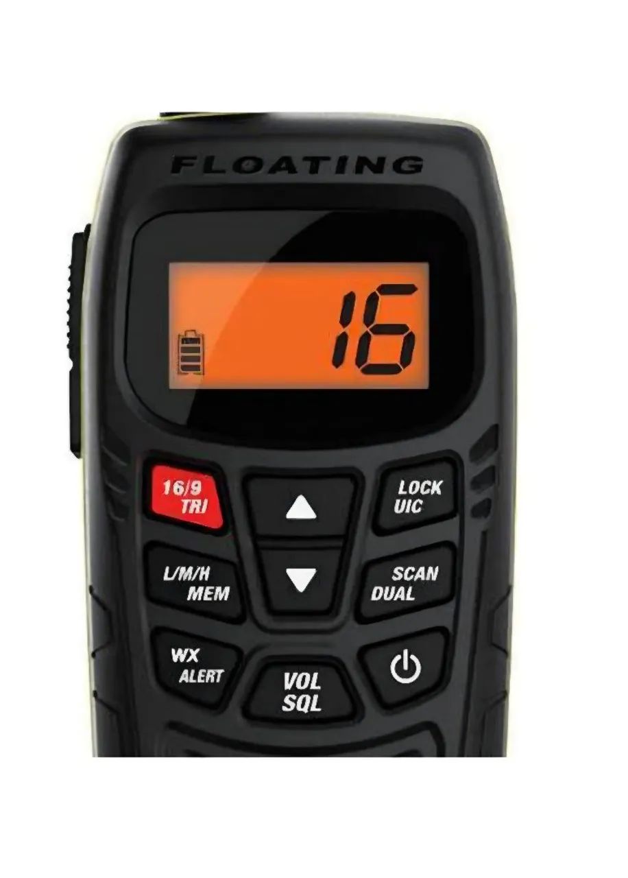 Rádio VHF Marítimo Atlantis - Uniden 270 - 1w/6w-Preto - Foto 4