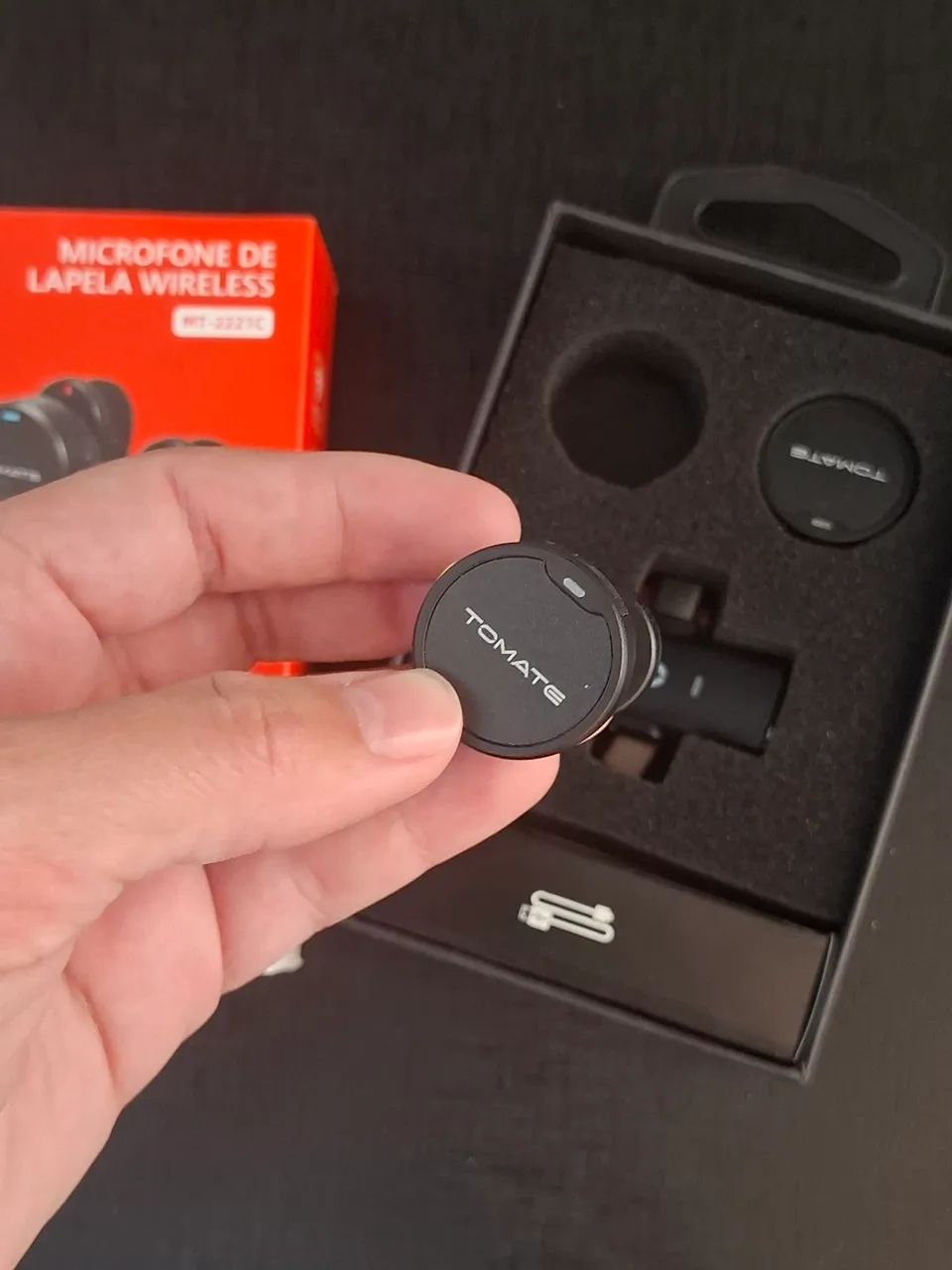 Microfone de lapela profissional  - Foto 3