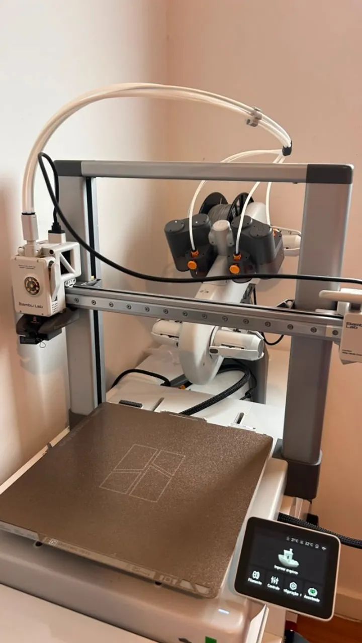 Impressora 3D bambu LAB A1 com AMS na garantia 