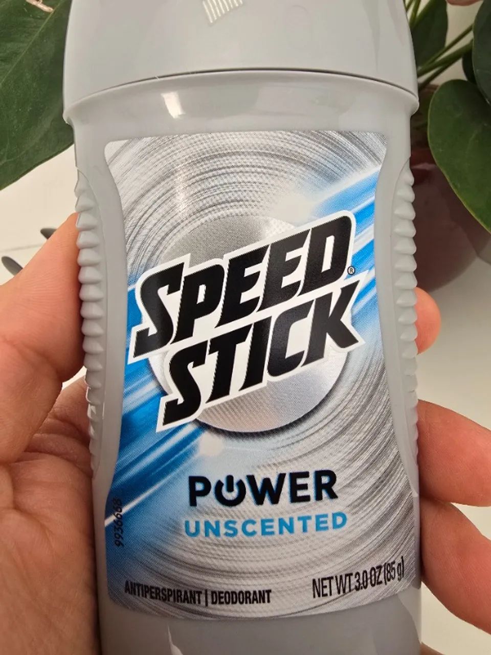 desodorante speed stick power, sem perfume, 85g, novo