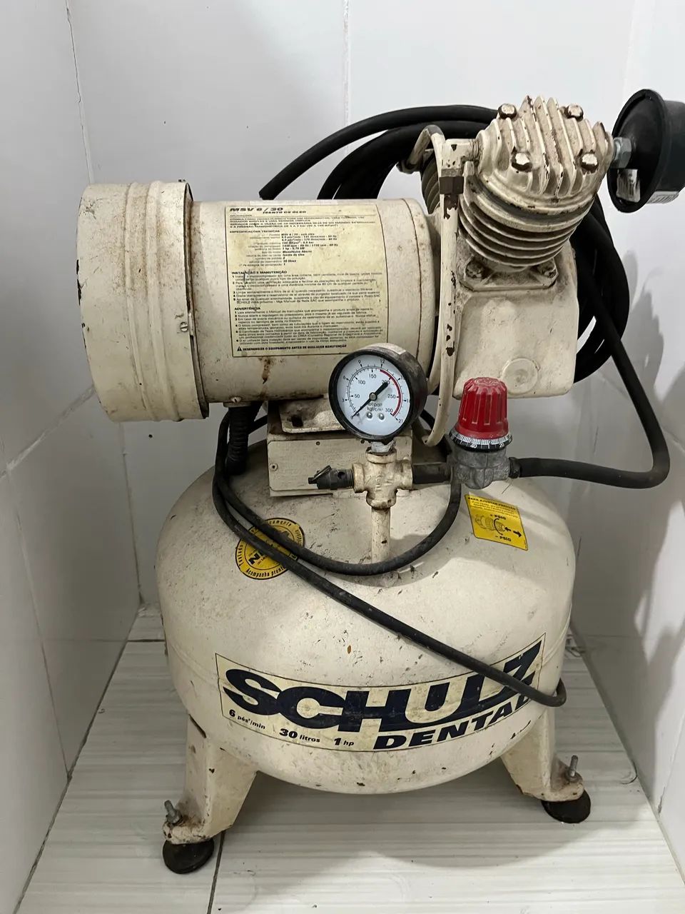 Compressor Odontológico 110V Msv6/30 Schulz