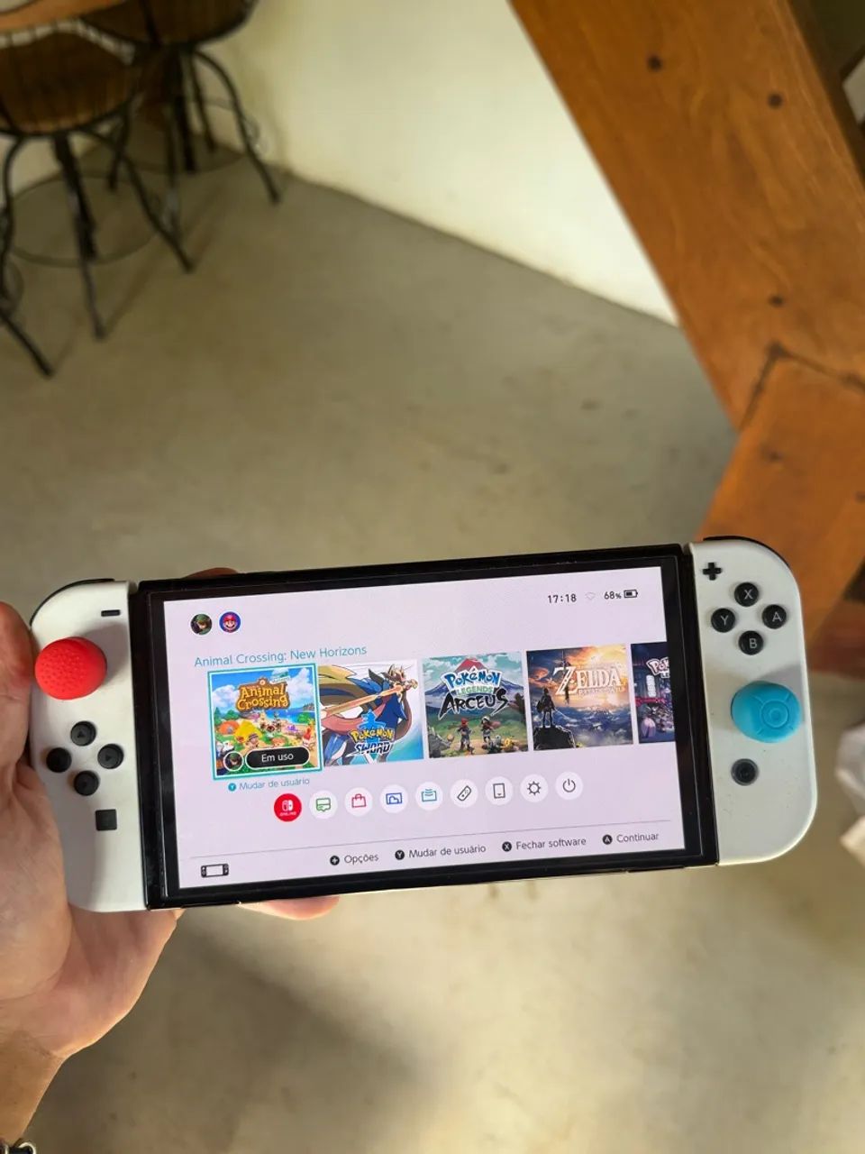 Nintendo Switch OLED Desbloqueado - 64 GB - Foto 2