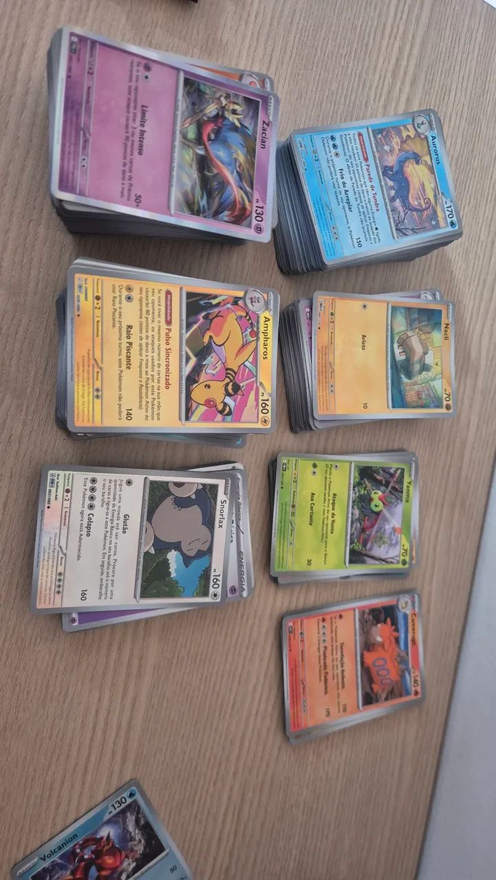 Bulk 350-500 cartas pokemon tcg
