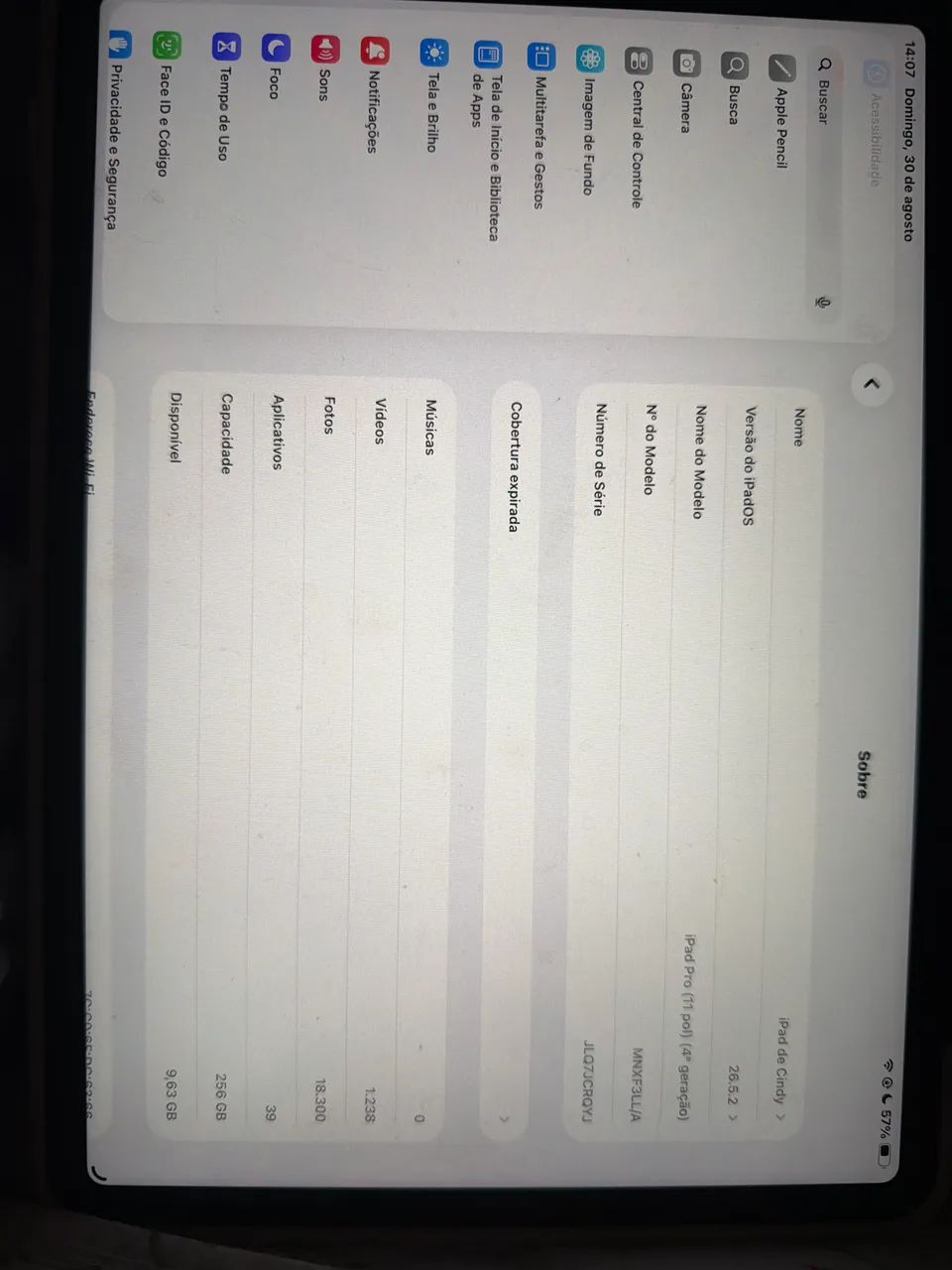 iPad Pro, 4 geração M2, 256 gb  - Foto 5