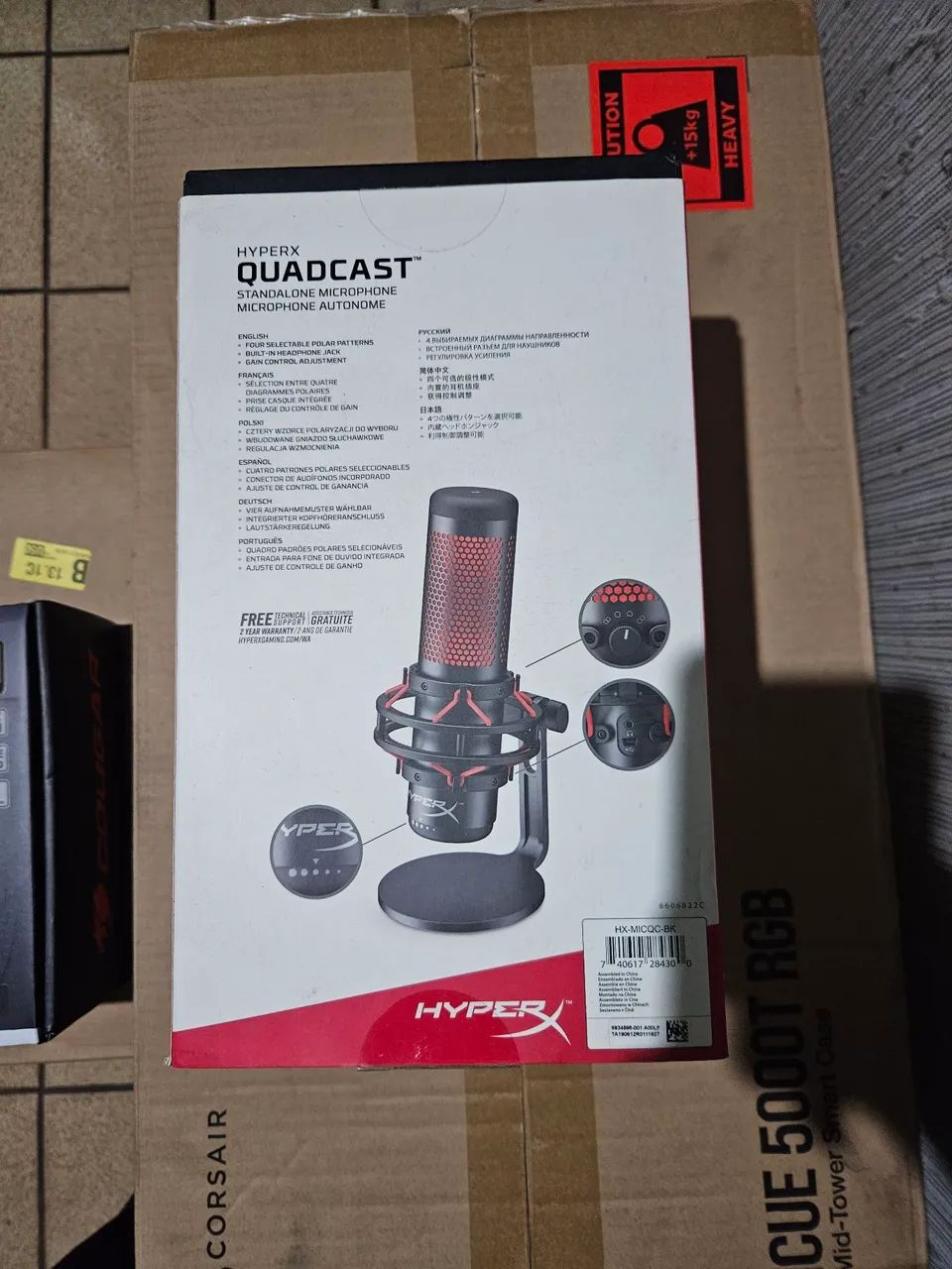 Microfone Hyperx Quadcast - Foto 2