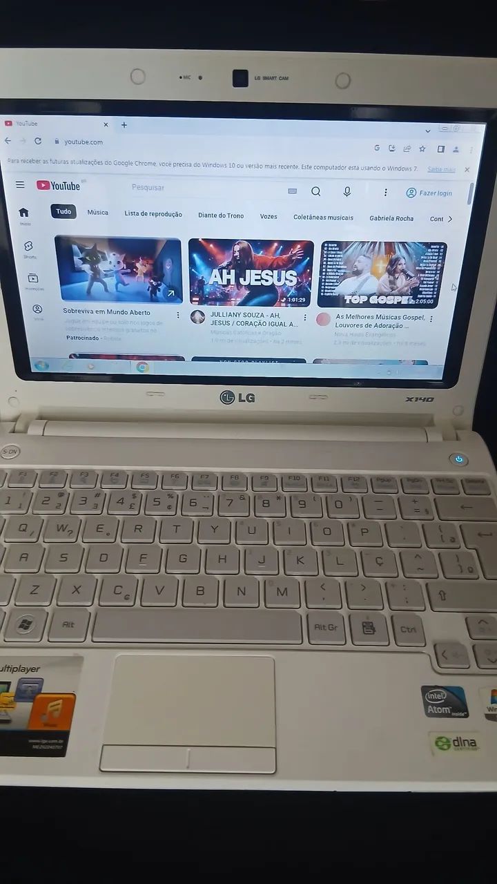 Netbook LG troco por celular - Foto 5