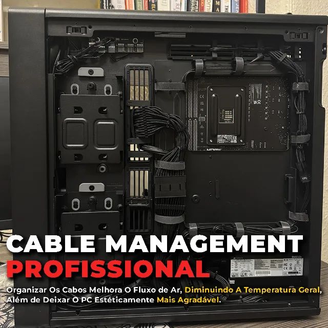 Montagem De PC Gamer Profissional + Cable Management | Consultoria De Peças - Foto 3
