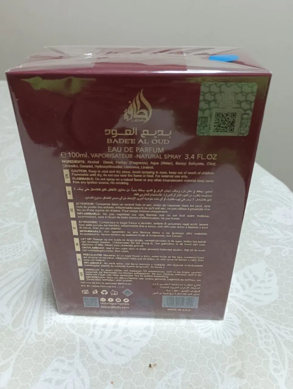Perfume Lattafa - Bade'e Al Oud Sublime - Foto 2