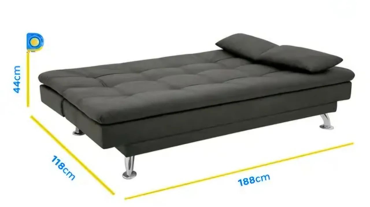 Vende-se sofá cama casal 3 lugares  - Foto 5