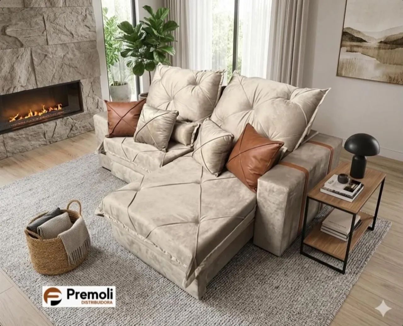 Sofa luxo promoção  - Foto 3