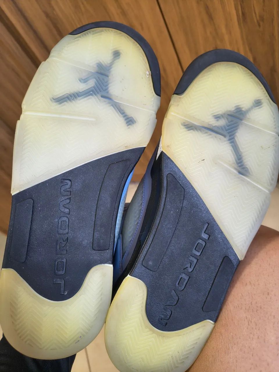 Tênis Air Jordan 5 UNC - Size 46 - Foto 4
