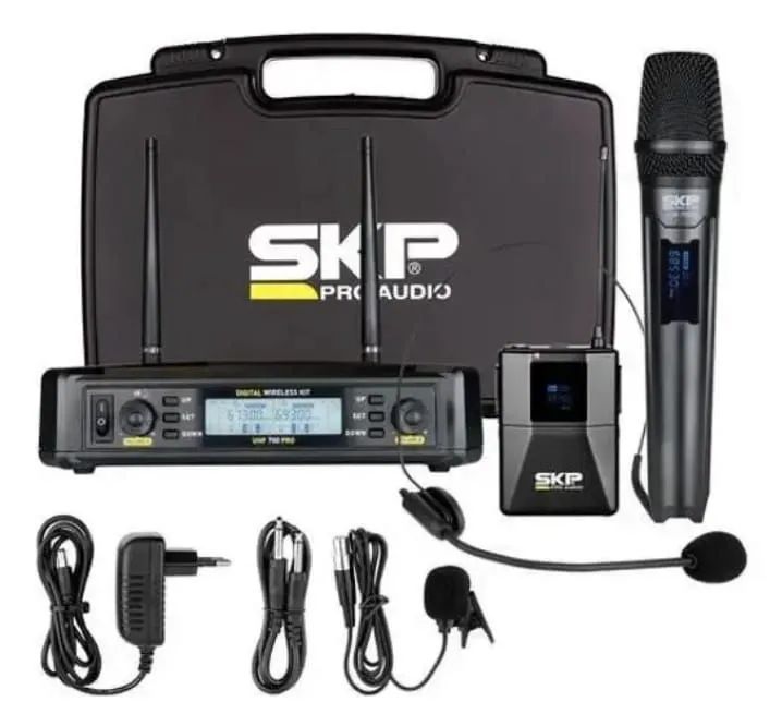 Microfone sem fio  Skp 700 - Foto 2