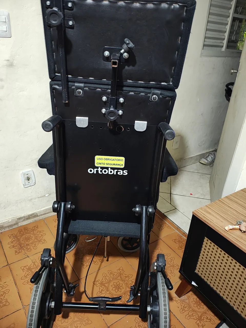 Cadeira de rodas reclinável ortobras  - Foto 3