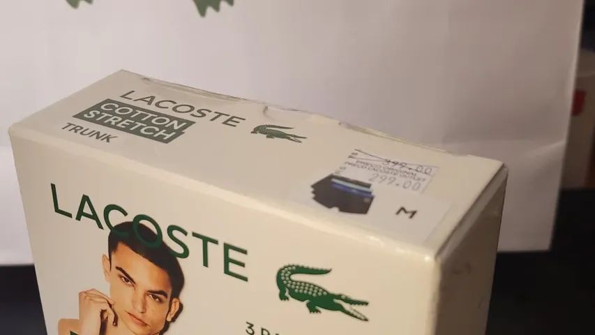 Pack de Cuecas Lacoste Original - Foto 4