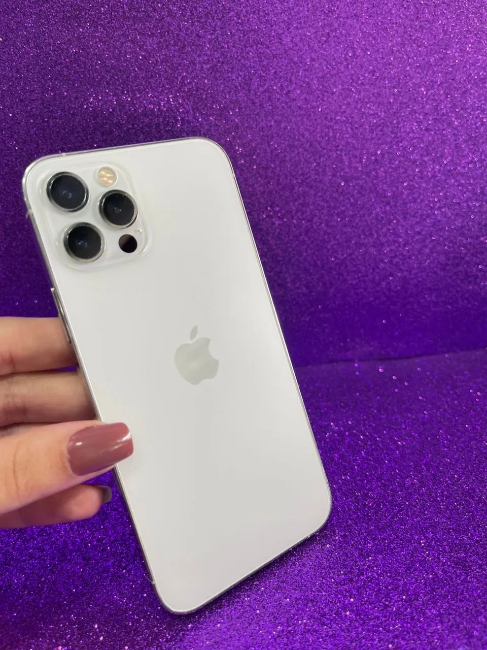 IPHONE 12 PRO 128GB ?BRANCO ?90% ?SEM FACE ID ! *?R$1.399,00