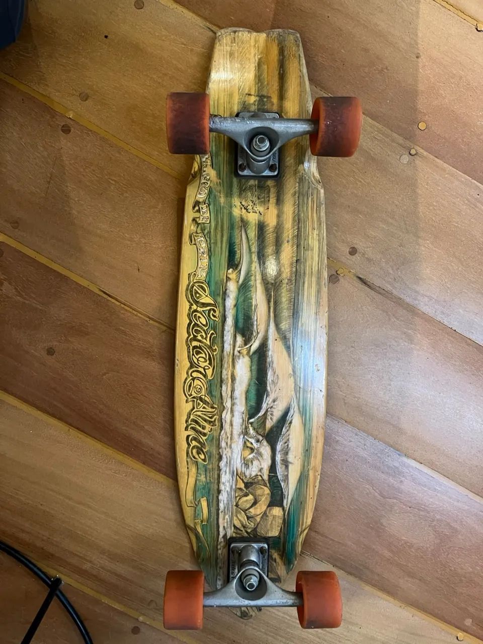 Longboard Sector 9 em Bambu Completo - Foto 5