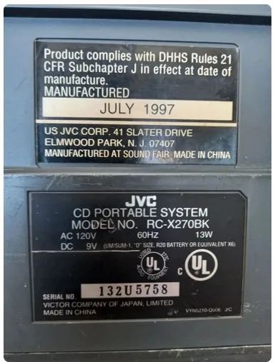 rádio jvc cd system antigo  no estado - Foto 3