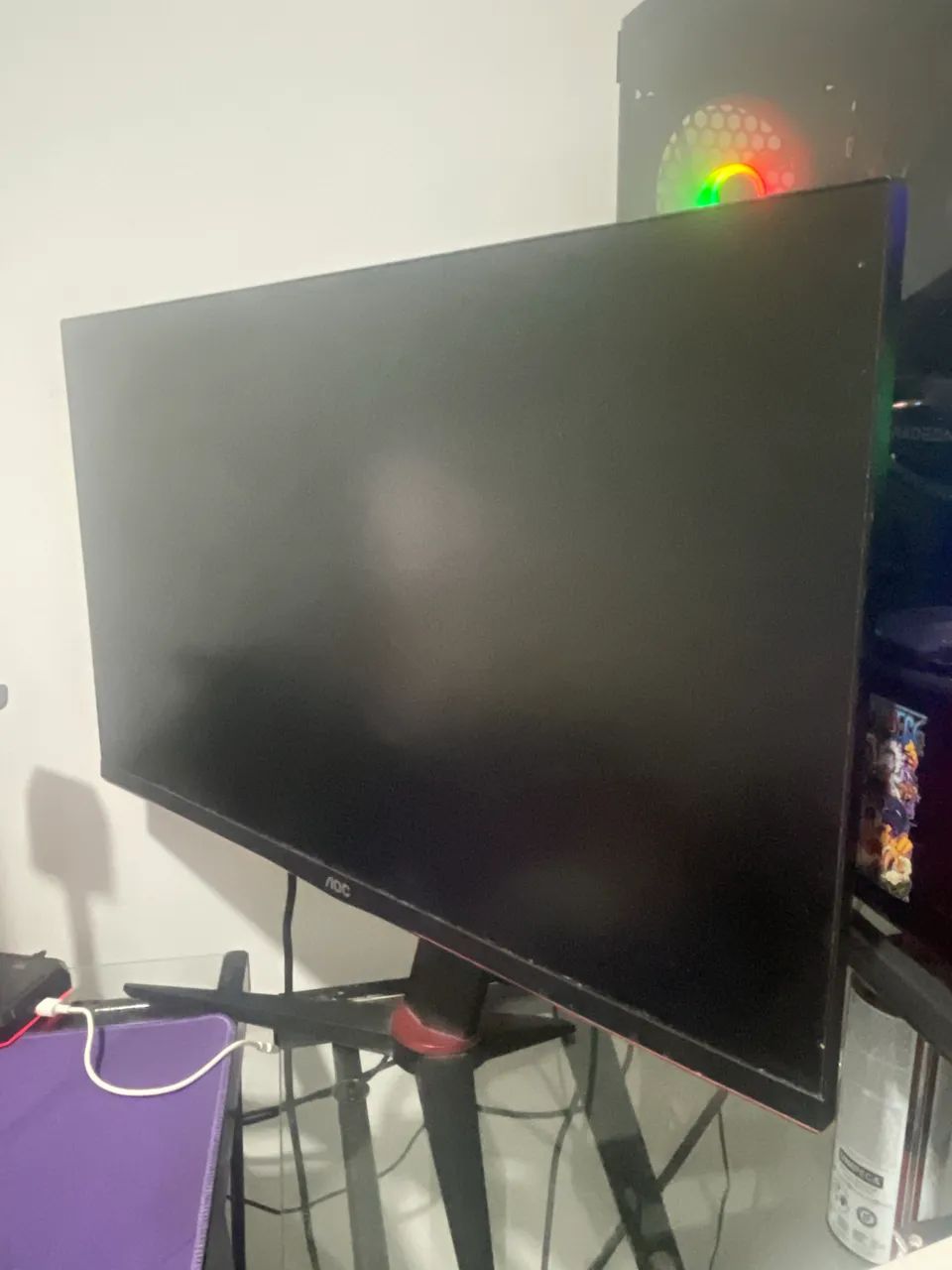 MONITOR AOC 27 polegadas 144hz - Problema na taxa de atualização  - Foto 2
